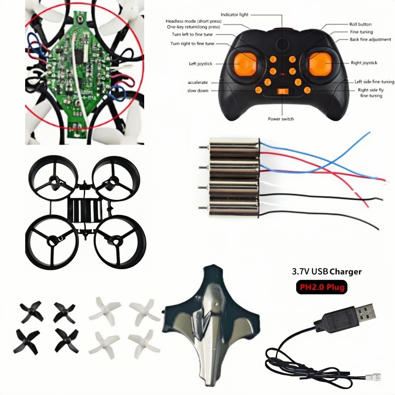 Kompletny zestaw do samodzieln – Eachine Drone E010 recenzja i cena